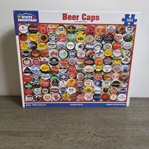 White Mountain Beer Caps Puzzle